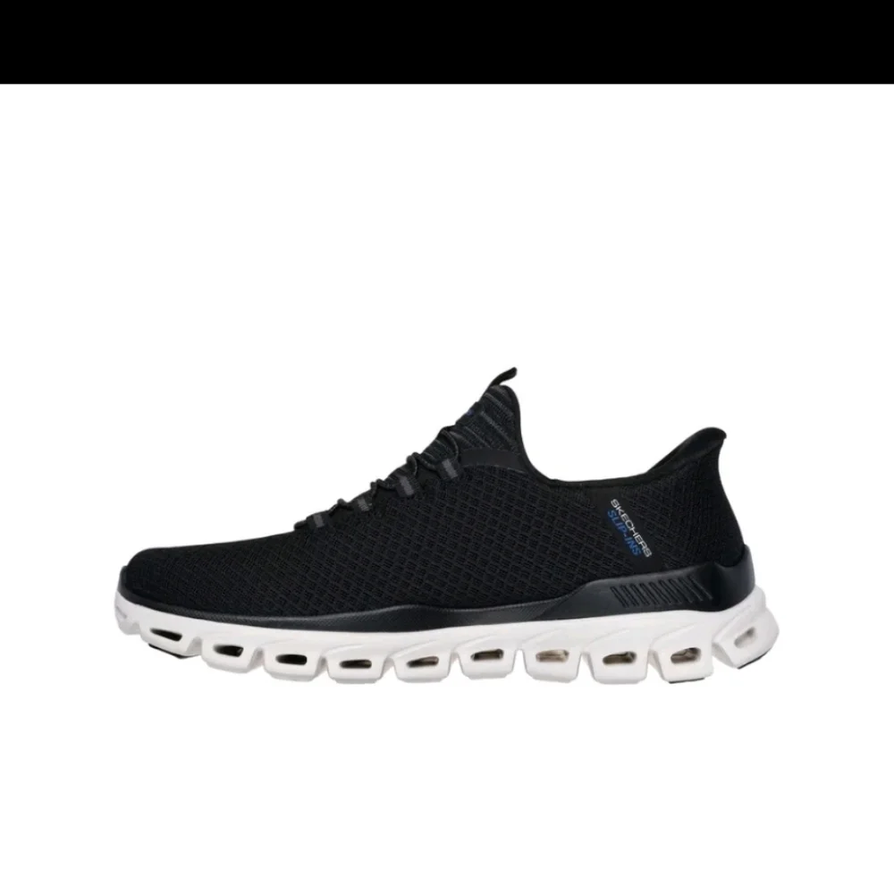 Skechers Men's Glide-Step Noxus Hands Free Slip-in Sneaker, Black
